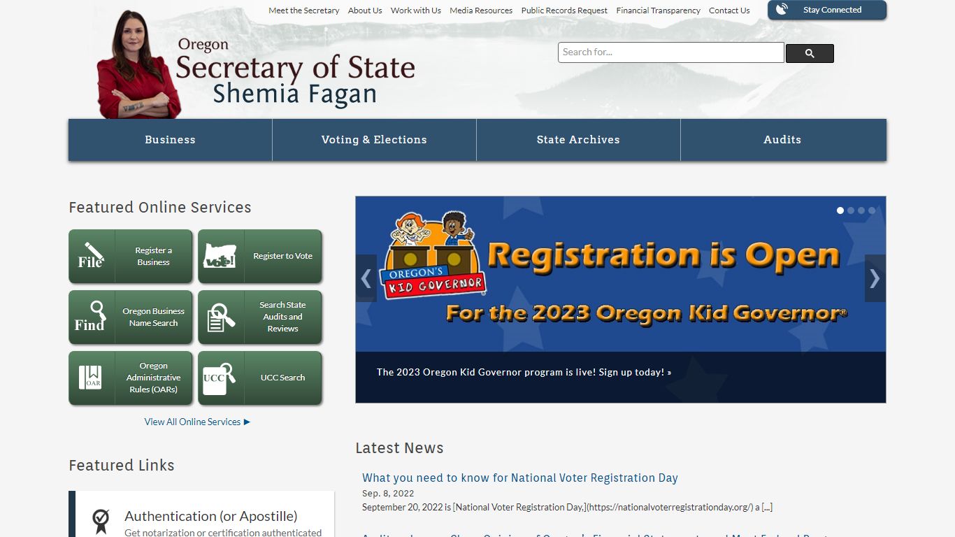 State of Oregon: State Archives - Records Management Guidance